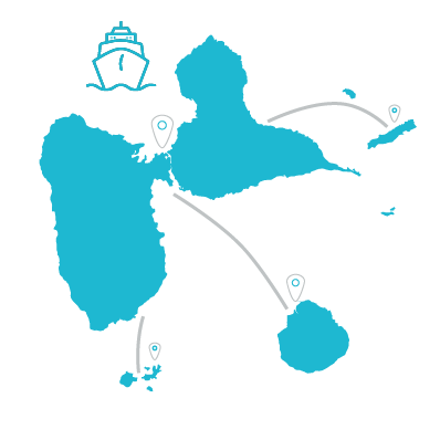 Maps - Guadeloupe - Livraison