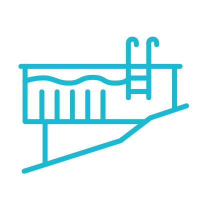 Piscines tout terrain